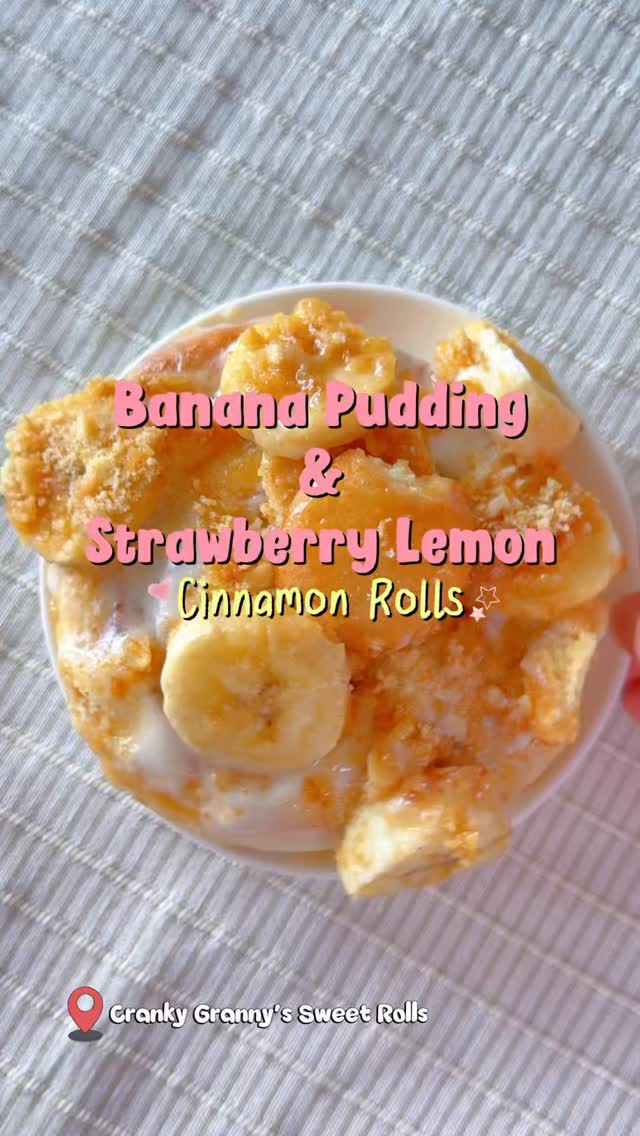 Cranky Granny’s banana pudding rolls
